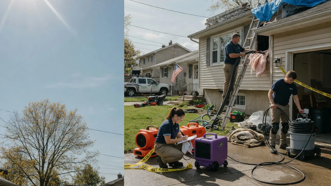 Emergency Water Removal in Mcconnelsville, OH near me